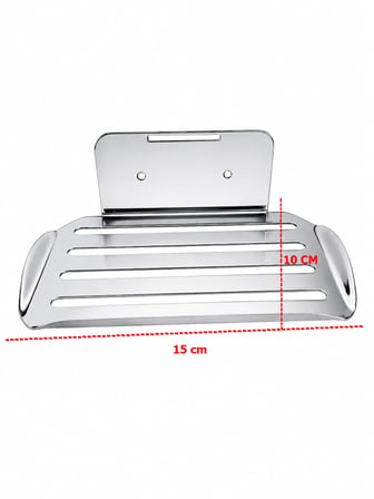 SABUNLUK YAPIŞKANLI VE VİDALI OVAL MODEL KROM