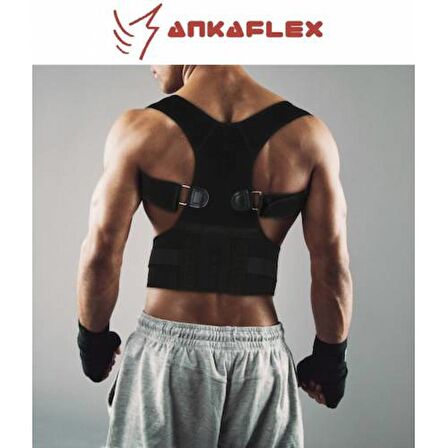 Ankaflex Dik Durma Korsesi Bel Sırt Korse Eğrilik Önleyici Destek Korsesi