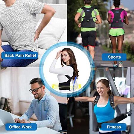 Kadın Dik Duruş Korsesi Bel Korsesi Omuz Korsesi Kadın Bel İnceltici Duruş Bozukluğu İçin Korse