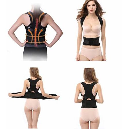 Kadın Dik Duruş Korsesi Bel Korsesi Omuz Korsesi Kadın Bel İnceltici Duruş Bozukluğu İçin Korse