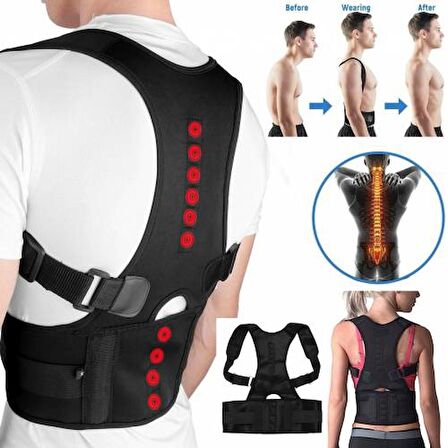Ankaflex Medikal Kifoz Korsesi Skolyoz Korsesi Dik Duruş Korsesi