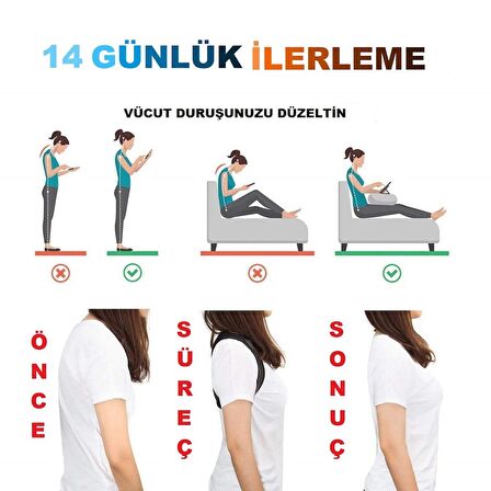Dik Duruş Korsesi Kadın Erkek İçin Ortopedik Kamburluk Önleyici