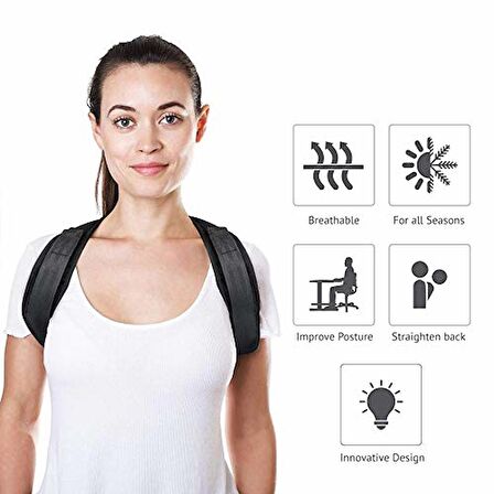 Yeni Nesil Dik Duruş Kamburluk Önleyici Unisex Korse, Butterfly