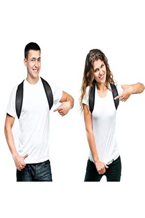 2 Adet Kamburluk Önleyici Dik Duruş Korsesi Spor Seyahat Ofis Ev