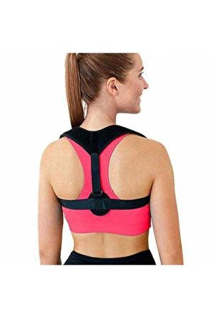 Unisex Kamburluk Önleyici Sırt Omuz Korsesi