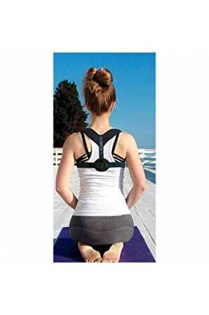 Unisex Kamburluk Önleyici Sırt Omuz Korsesi