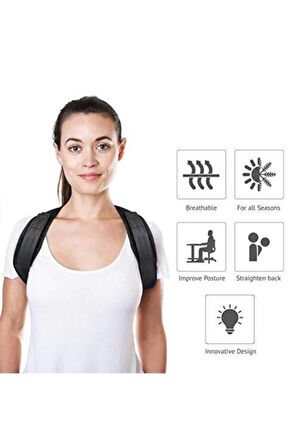 Yeni Nesil Dik Duruş Kamburluk Önleyici Unisex Korse, Butterfly