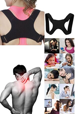 Dik Duruş Korsesi Iç Giyim Ve Rahat Günlük Kullanım Unisex Korse