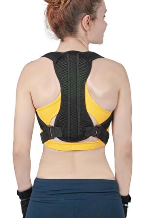 Futuristic Design Sporcu Dik Duruş Korsesi  Profesyonel Medikal Ortopedik Sırt Kamburluk Önleyici Sporcu Korsesi