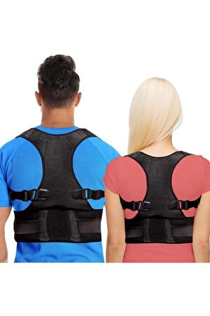 Manyetik Dik Duruş Kamburluk Korsesi Sırt Omuz Bel Destekli Korse Dik Durma Spor Korse