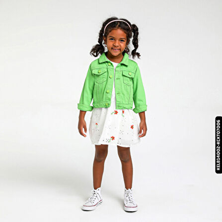 Kız Çocuk Gömlek 1-4 Yaş 22254