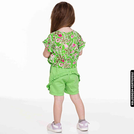 Kız Fırfırlı Şort 9 Ay - 2 Yaş 54716 Ksrt02012