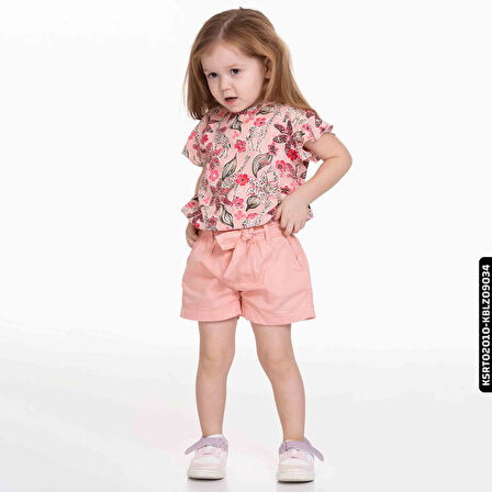 Kız Pink Şort 9 Ay - 2 Yaş 54719 Ksrt02010