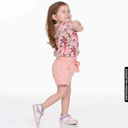 Kız Pink Şort 9 Ay - 2 Yaş 54719 Ksrt02010