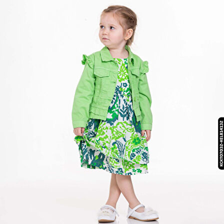 Kız Fırfırlı Gömlek 9-36 Ay Yaş 34709