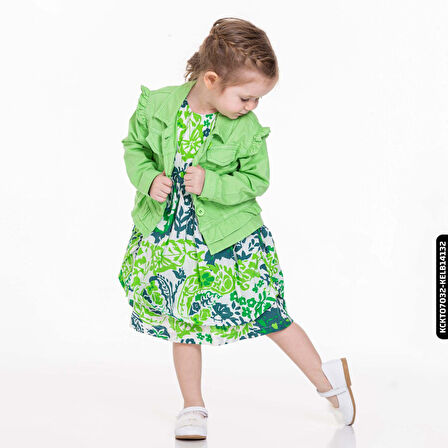 Kız Fırfırlı Gömlek 9-36 Ay Yaş 34709