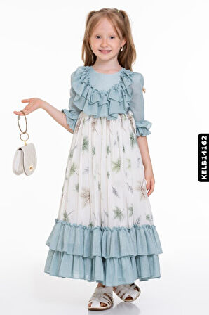 Kız Elbise 4-8 Yaş 2370 Kelb14162