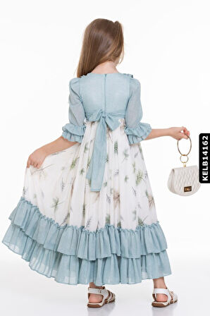 Kız Elbise 4-8 Yaş 2370 Kelb14162