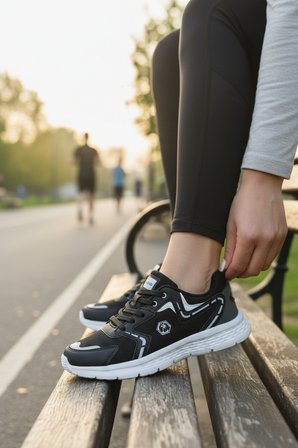Enoch Kadın Darbe Emici Petek Taban Teknolojili Sportif Şehir Ayakkabısı