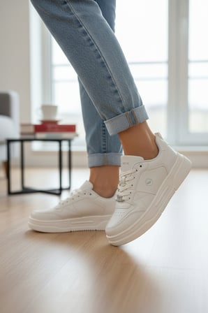 Enoch Kadın Günlük Rahat Spor Ayakkabı Yüksek Tabanlı Sneaker