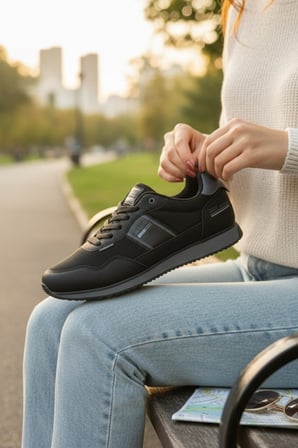 Enoch Erkek Spor Ayakkabı Günlük Yürüyüş Ve Koşu Sneaker Hafif Esnek Tabanlı Rahat Kalıp