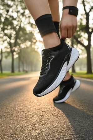 Enoch Erkek Yüksek Taban Spor Ayakkabı Modern Tasarım Sneaker Esnek Yürüyüş Modeli