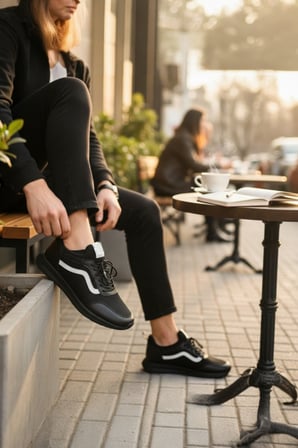 Enoch Erkek Günlük Spor Ayakkabı Klasik Dalga Şeritli Sneaker Rahat Kalıp Yürüyüş Modeli