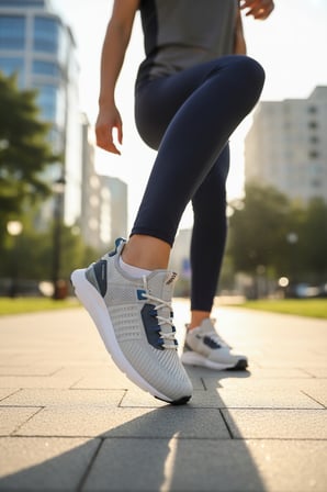 Enoch Erkek Spor Ayakkabı Koşu ve Yürüyüş Sneaker Yan Destekli ve Örme Performans Modeli