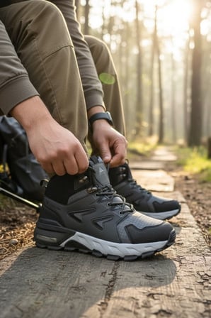 Enoch Erkek Waterproof Su Geçirmez Hava Tabanlı Outdoor Trekking ve Doğa Botu
