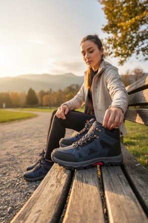Enoch Erkek Kürklü Su Geçirmez Outdoor Trekking ve Doğa Yürüyüş Botu