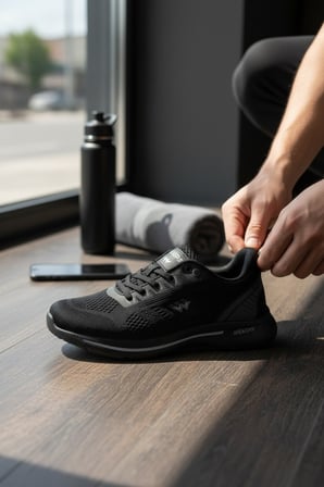 Enoch Örme Dokulu Nefes Alabilen Hafif Sport Sneaker