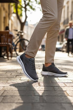 Enoch Örme Dokulu Nefes Alabilen Hafif Sport Sneaker