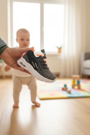 Enoch Ortopedik Çocuk Spor Ayakkabı Ayarlanabilir Bağcıklı Fileli Model