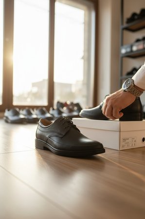 Enoch Cap-Toe Dikişli Geleneksel Bağcıklı Klasik Ayakkabı