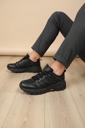 Enoch Tırtıklı Kalın Tabanlı Waterproof Erkek Trekking Spor Ayakkabı