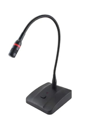 Okul Konferans ve Anons Ses Sistemi - Bluetooth Mikser, 2 Hoparlör ve Masa Mikrofonlu Komple Set