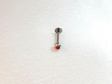 316L CERRAHİ ÇELİK BEYAZ TAŞ DUDAK,TRAGUS,KIKIRDAK,KULAK PİERCİNG