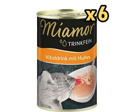 Miamor Vd Tavuklu Kedi Çorbası 135 ML x 6 Adet