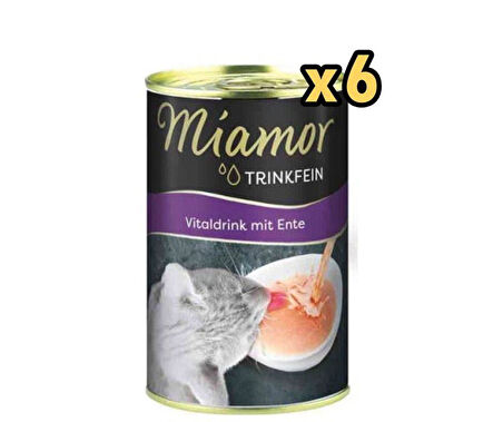 Miamor Vd Ördekli Kedi Çorbası 135 ML x 6 Adet