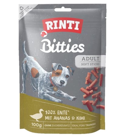 Rinti Bıttıes Ördek, Ananas, Kivili Köpek Ödülü 100G