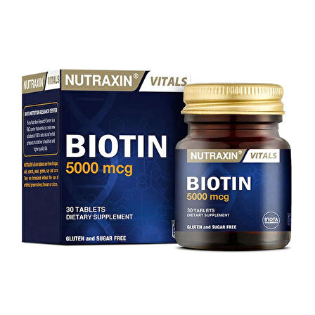 Minoxil Forte Sprey ve Nutraxin Biotin 5000mcg 30 tablet