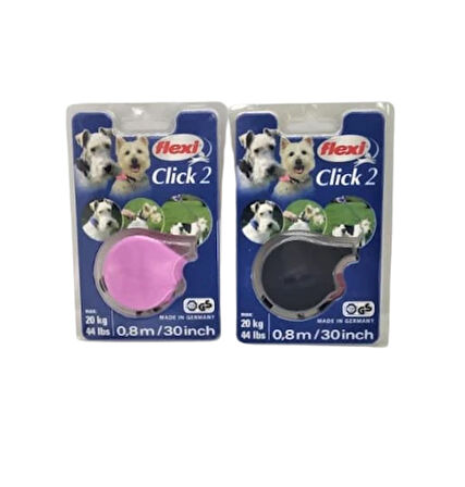 Flexi Click 3 Geri Çekilebilir Kemerli Köpek Tasması Large 35 Kg