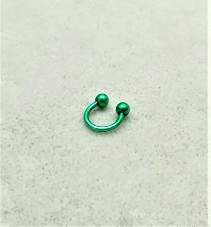 316L CERRAHİ ÇELİK PİERCİNG 6 MM PEMBE KAPLAMA DİŞ,DUDAK,KIKIRDAK,TRAGUS,KAŞ,KULAK SMİLEY PİERCİNG