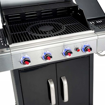 Landmann Triton Maxx 4.1 Outdoor Gazlı Barbekü Siyah