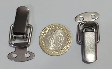 2 Adet Paslanmaz Çelik Mini Kelepçeleri
