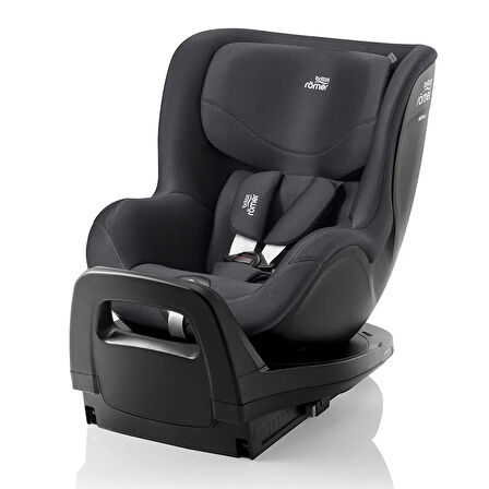 Britax Römer Dualfix Pro Oto Koltuğu Isofixli, 360° Dönebilen, i-Size Sertifikalı, Yan Darbe Koruması, 40 - 105 cm, 0-4 Yaş, Deep Grey