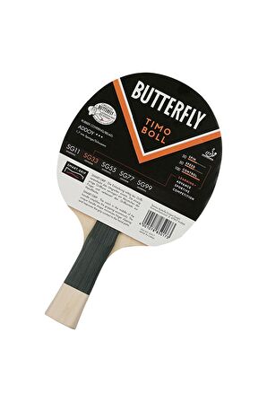 BUTTERFLY Boll Smart Grip Sg33 Ittf Onaylı Masa Tenisi Raketi  85017S