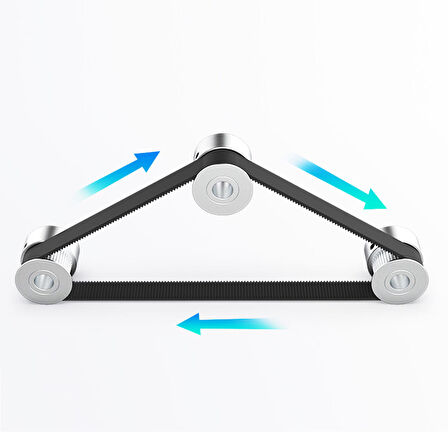 Creality Senkron Kayışı L:786mm Ender-3 Serisi 