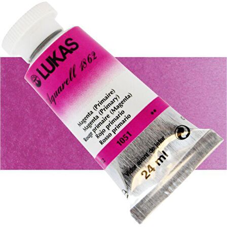 Lukas Aquarell 1862 Artist 24ml Sulu Boya 1051 Magenta Seri 2