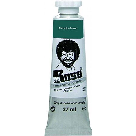 Bob Ross Yağlı Boya Manzara Serisi 37ml No:6033 Phthalo Green